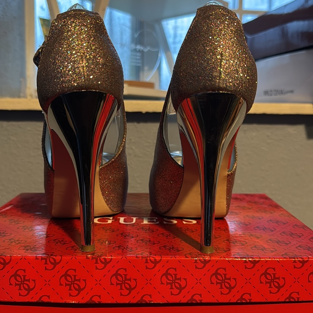 Guess Gold Multi Heel - Picture 3 of 5